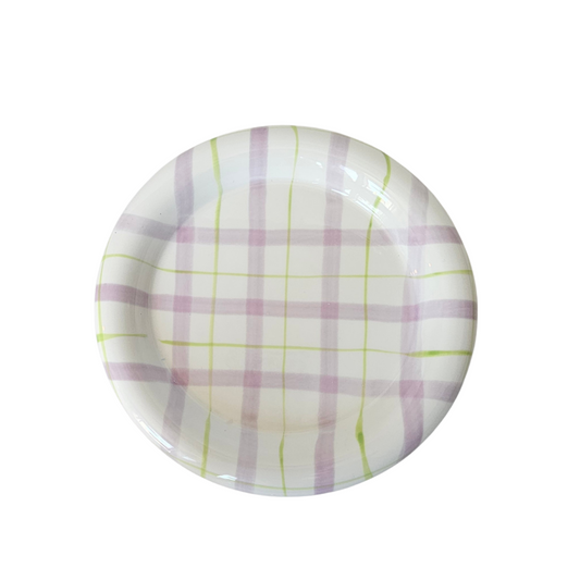 Soucoupe Violette Seynarie Bougie - assiette décorative pour bougie personnalisée